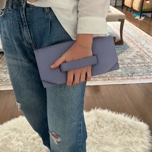 Matt & Nat Abiko vegan clutch periwinkle purple
